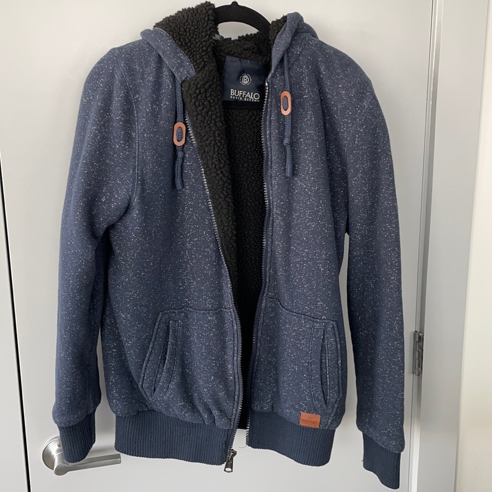 Buffalo David Bitton Sherpa Lined Sweater